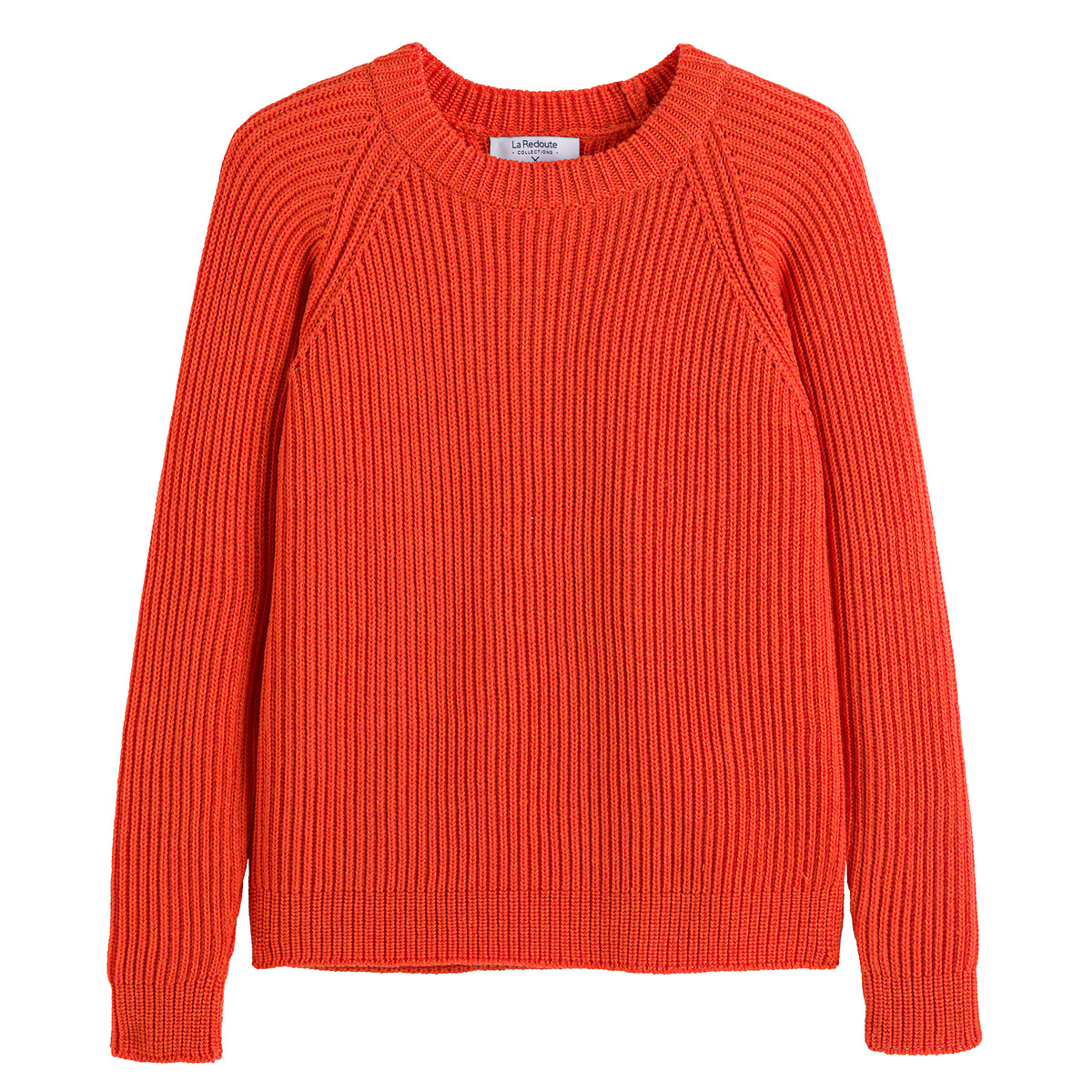 Пуловер Из шерсти мериноса сделано в Европе S оранжевый
