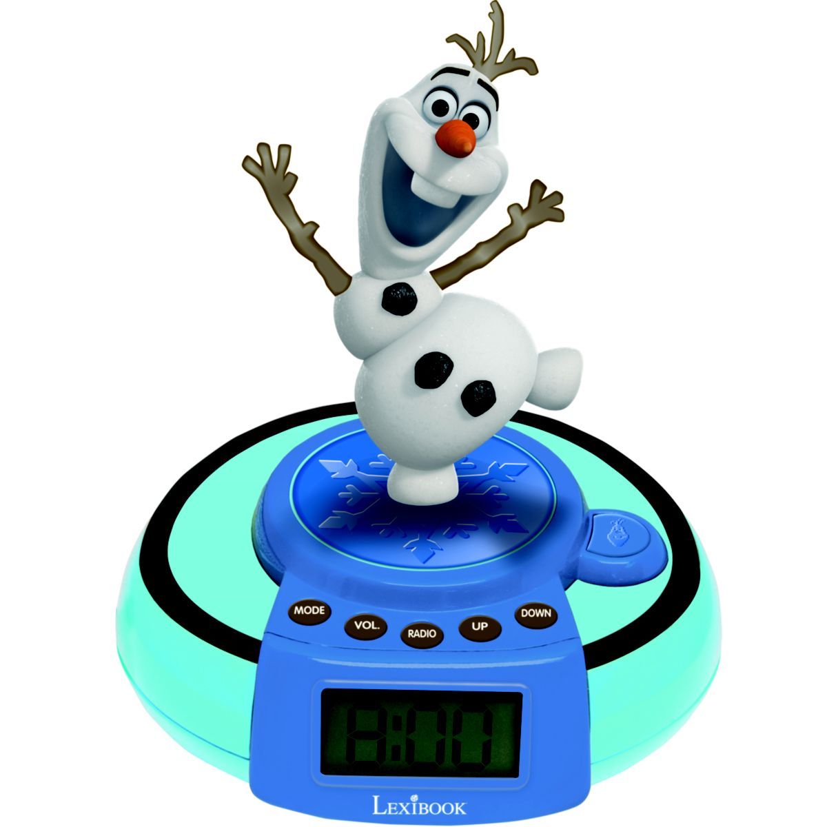 Réveil enfant LEXIBOOK Projecteur Jumper Olaf