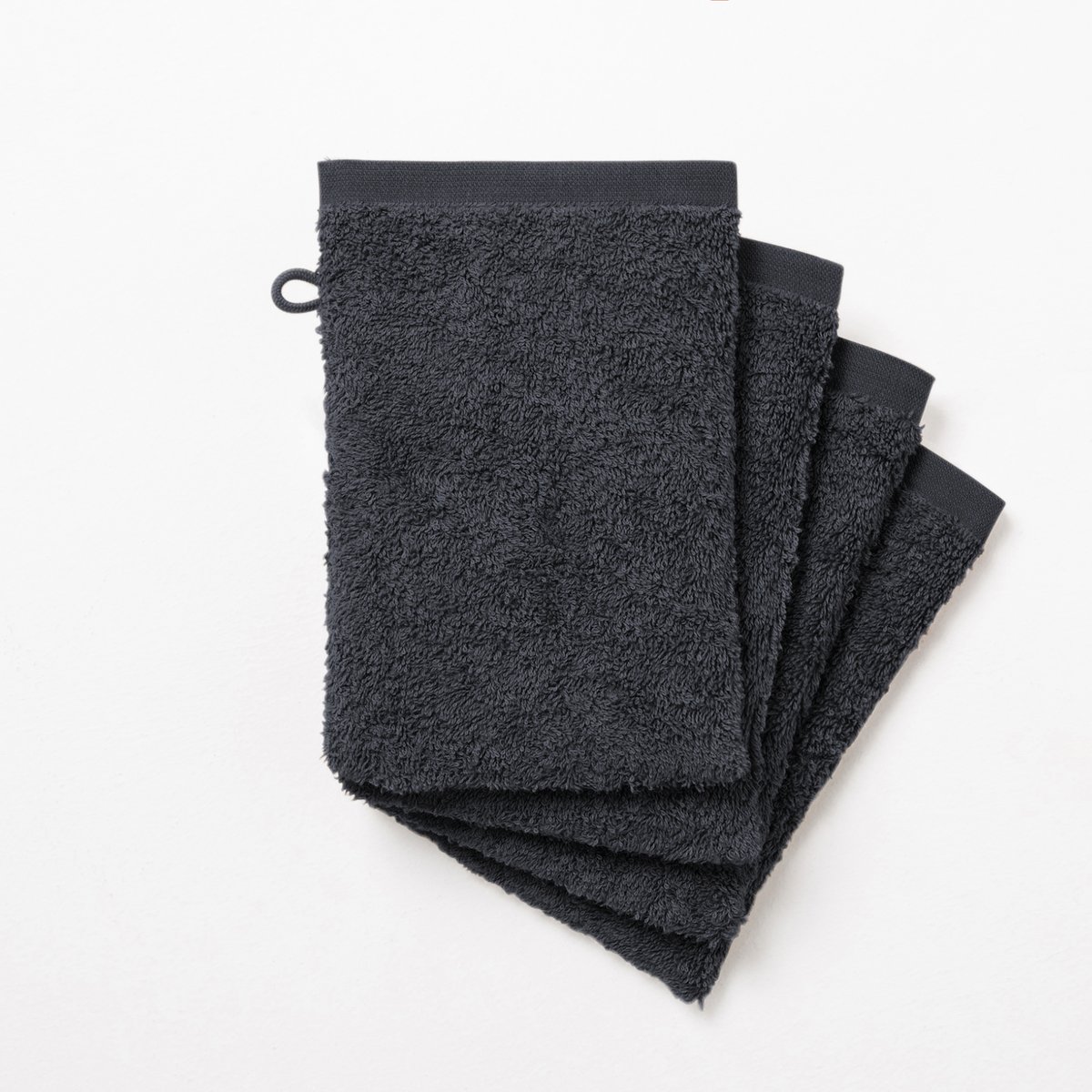 

Комплект из банных рукавичек La Redoute, Черный, гм 15 x 21 см черный