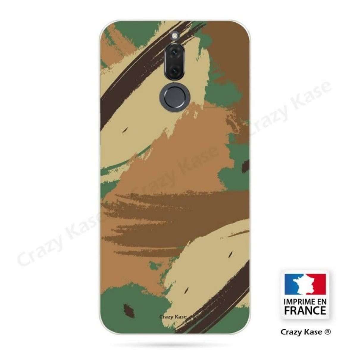 Coque Huawei Mate 10 Lite souple motif Camouflage - Crazy Kase