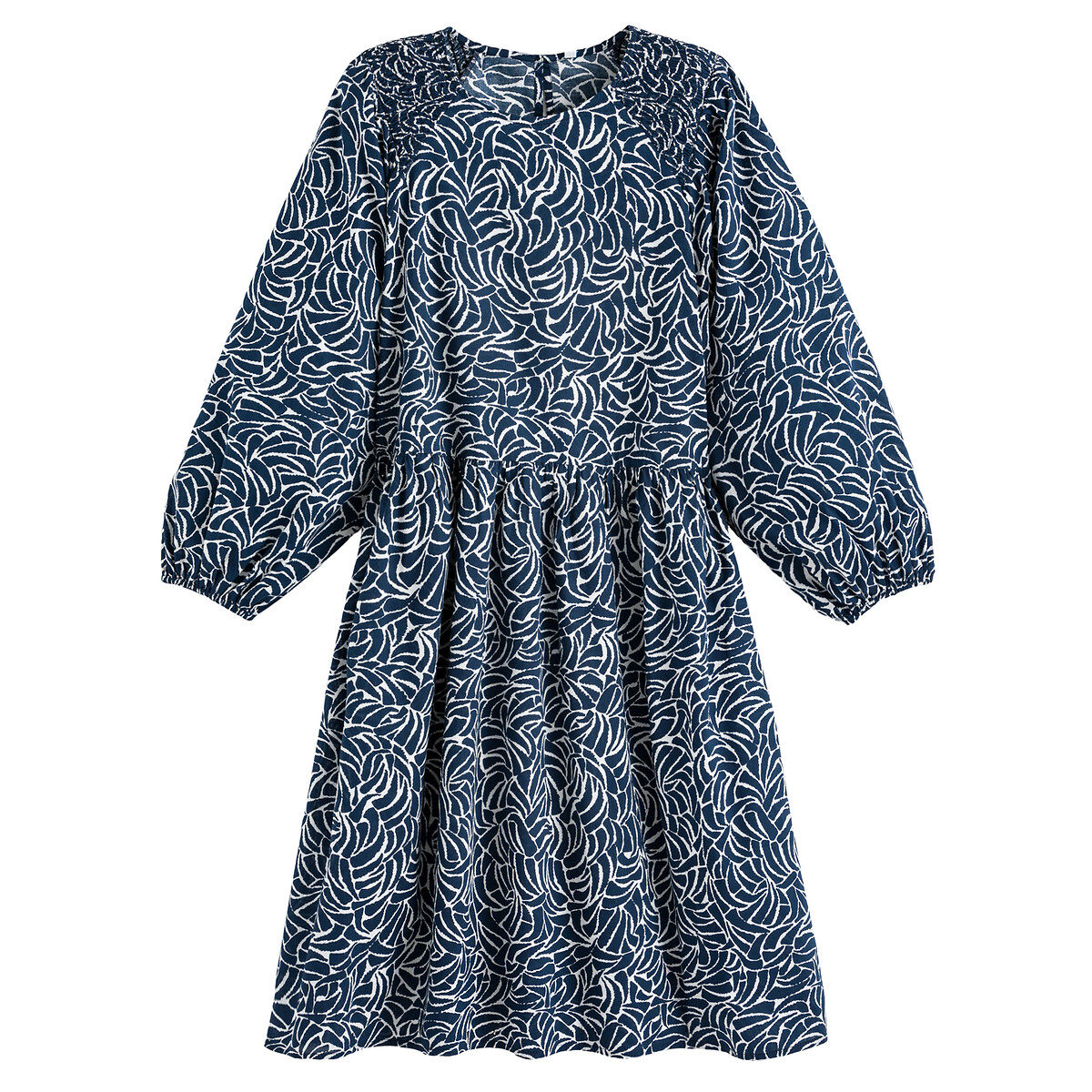 Платье LA REDOUTE COLLECTIONS Короткое расклешенное с анималистическим принтом 46 разноцветный, размер 46 - фото 5