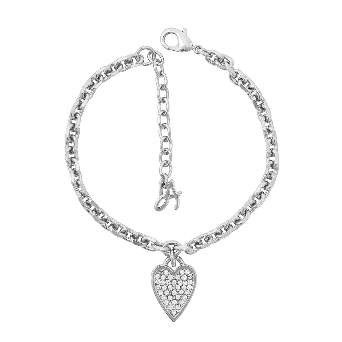 Bracelet ADORE SIGNATURE en Métal Argenté