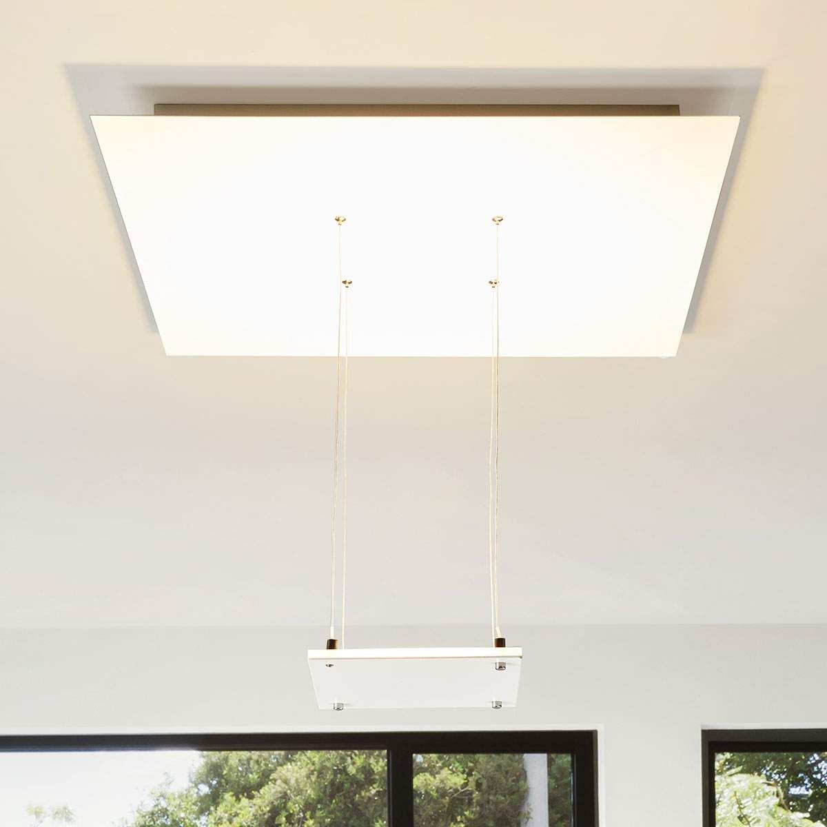 LED Plafonnier en Métal à intensité variable "Marlou" pour Salon & Salle à manger