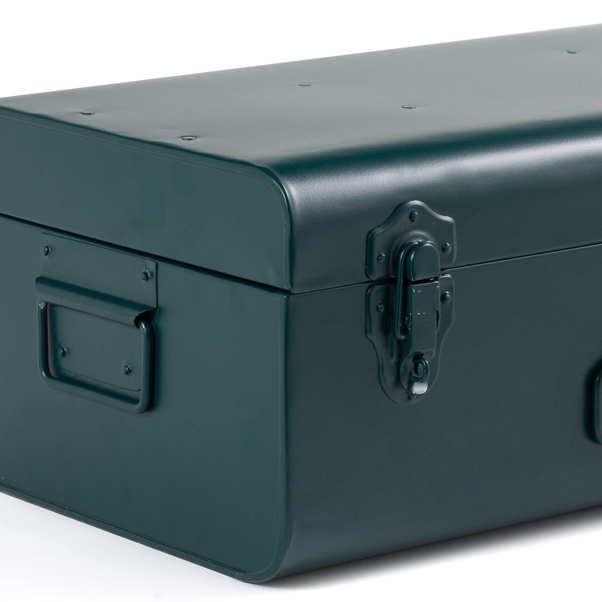 Сундук-чемодан LA REDOUTE INTERIEURS Из металла Masa единый размер зеленый - фото 4