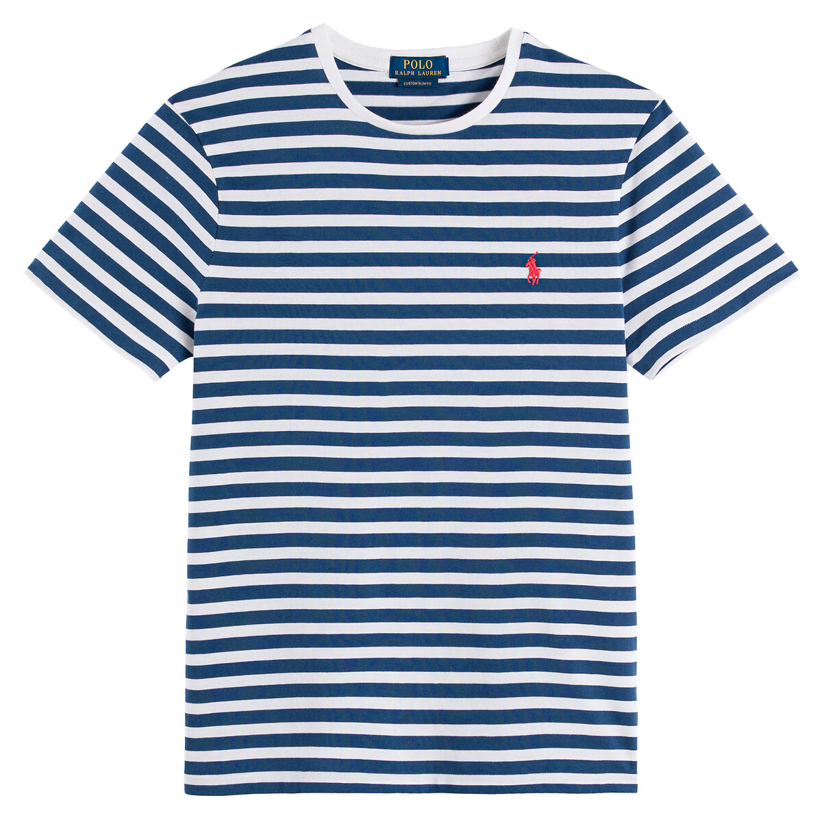 

Футболка POLO RALPH LAUREN, Синий, Футболка В полоску с круглым вырезом и короткими рукавами M синий