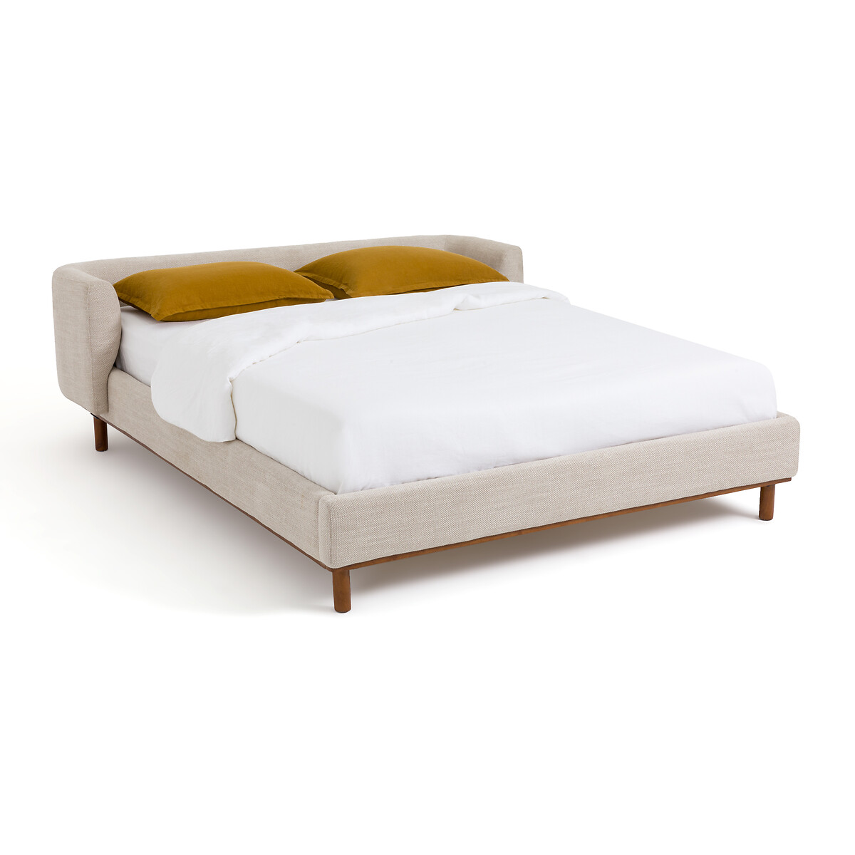 Кровать С кроватным основанием Papoo 160 x 200 см бежевый