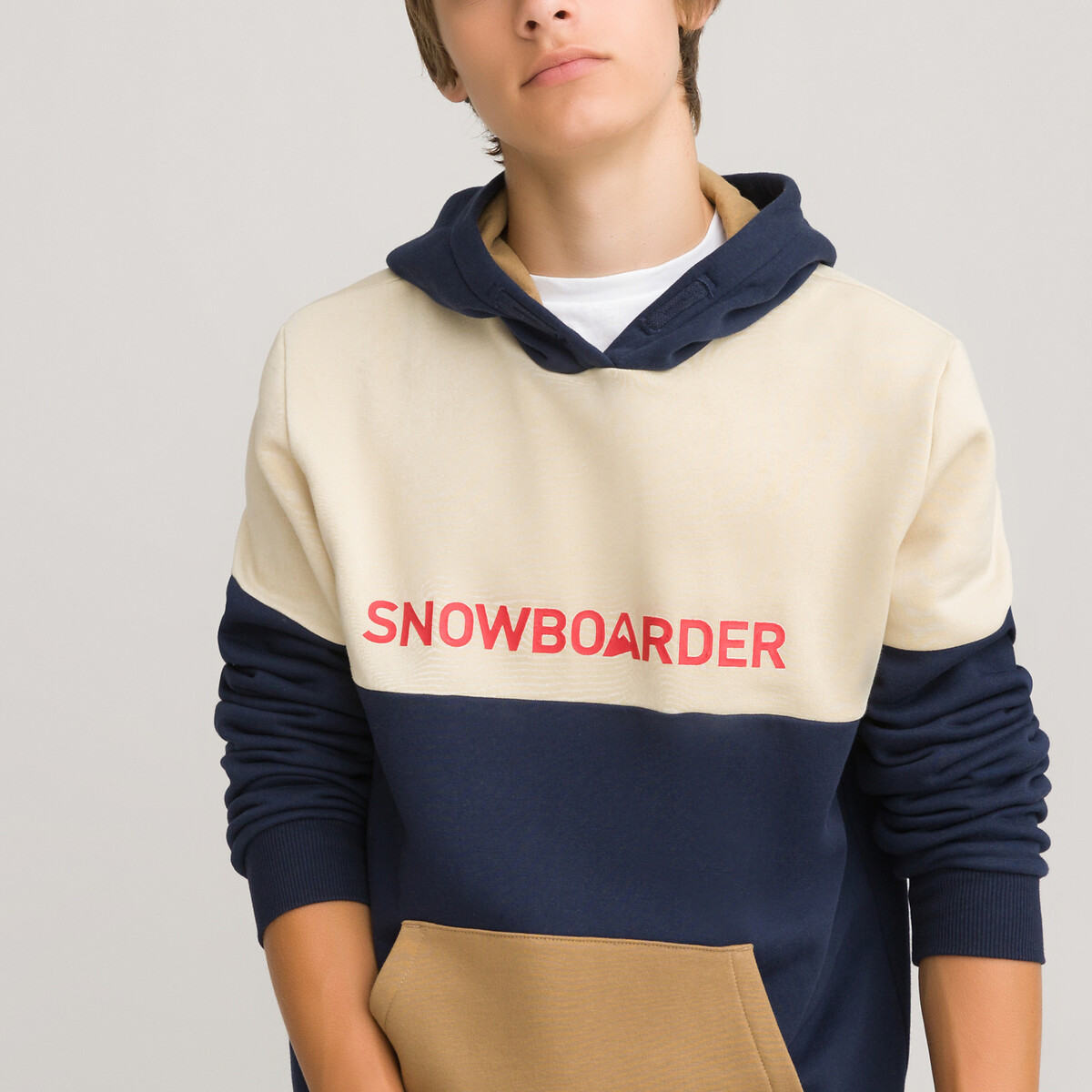 

Свитшот LA REDOUTE COLLECTIONS, Синий, Свитшот С капюшоном из мольтона 10-18 лет 18 лет - 180 см синий