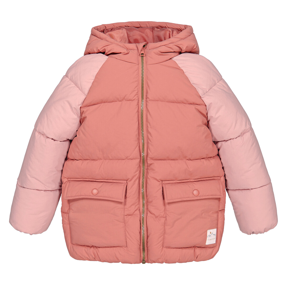 Куртка Стеганая с капюшоном 3 года - 94 см розовый LaRedoute, размер 3 года - 94 см - фото 3
