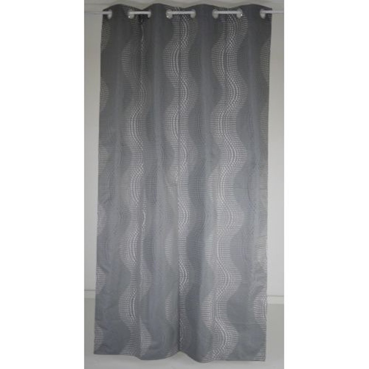 Rideau Jacquard Effet "Bulles"