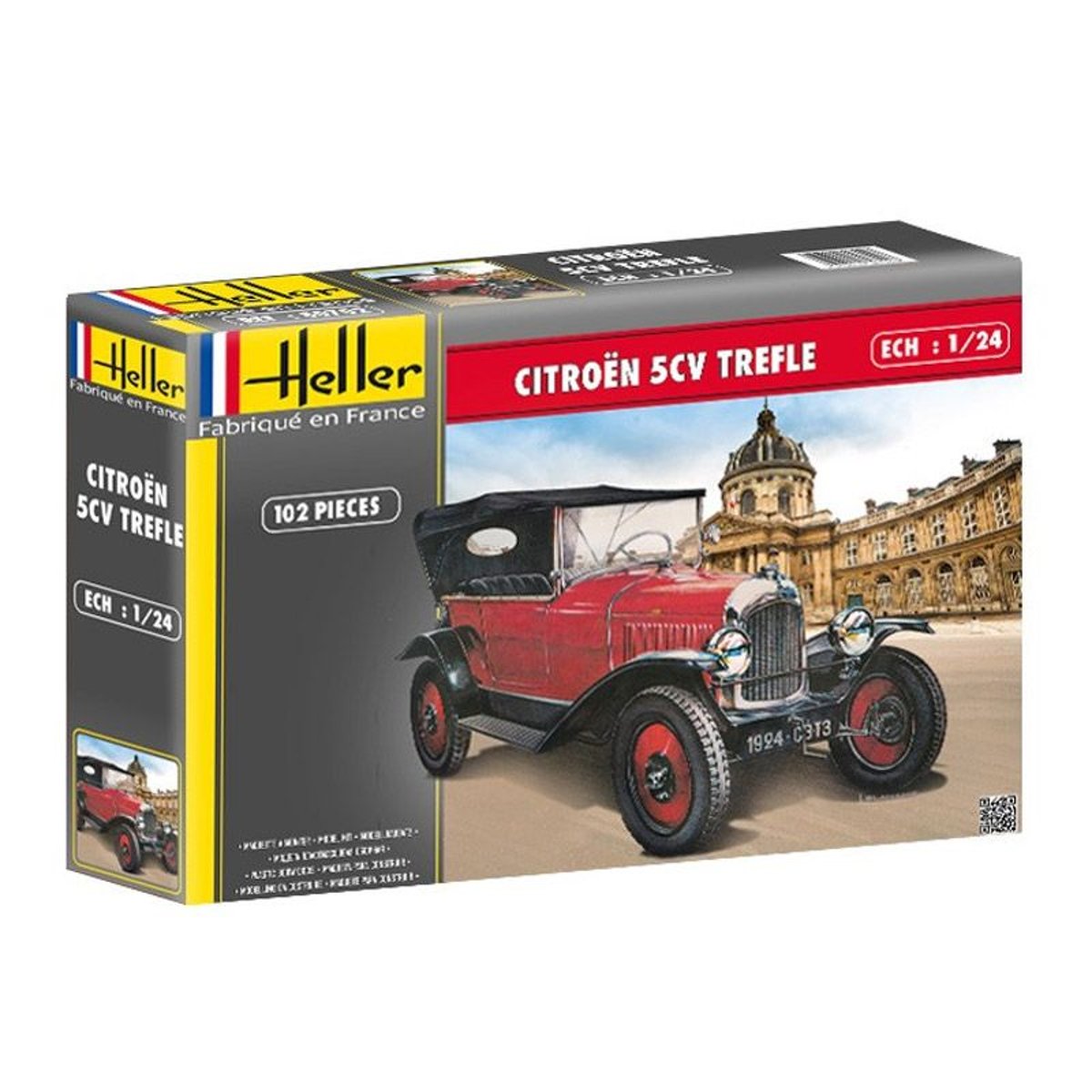 Maquette Voiture : Citroën 5CV Trefle
