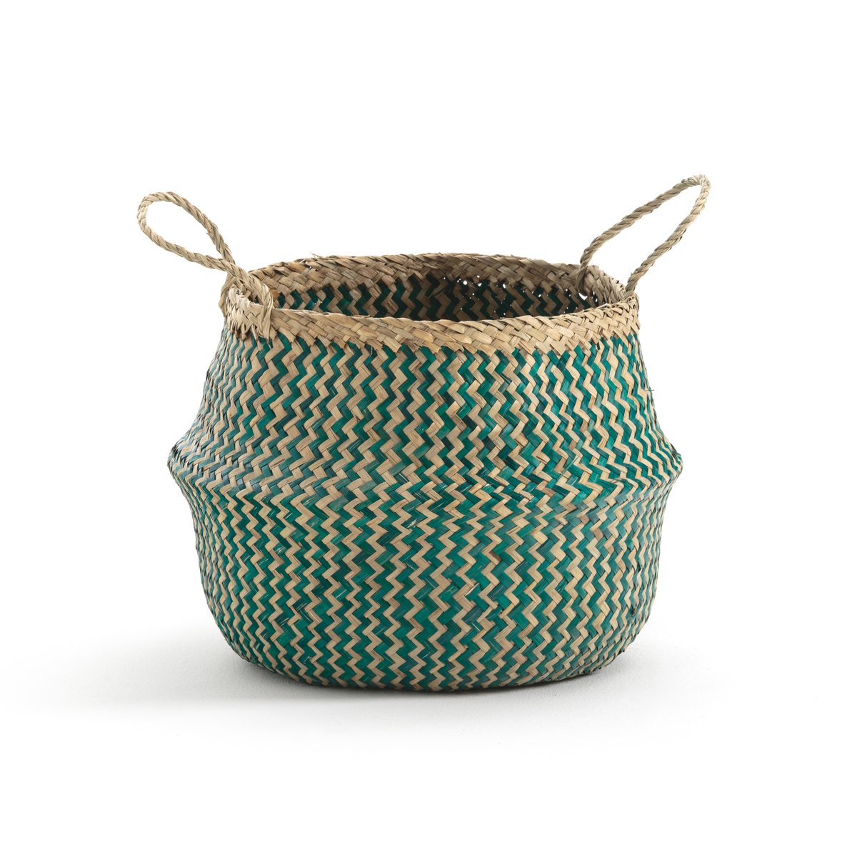 Image of Trebla Small Woven Storage Basket, H28cm