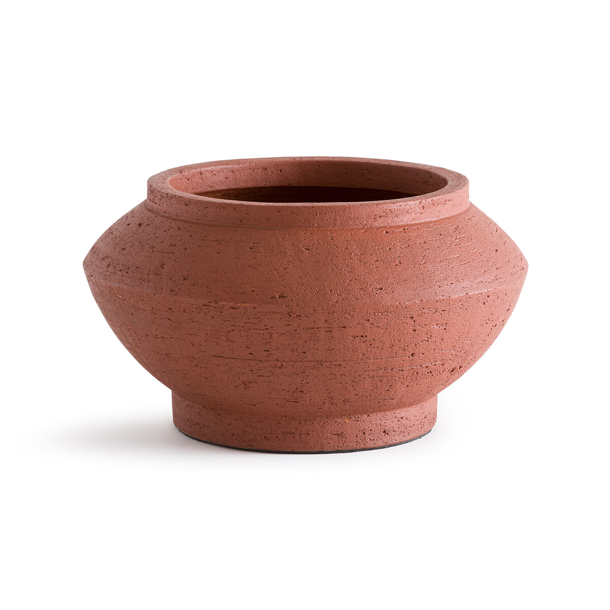 Ваза из обожженной глины Tulia единый размер каштановый ваза из фаянса в265 см anastase единый размер каштановый