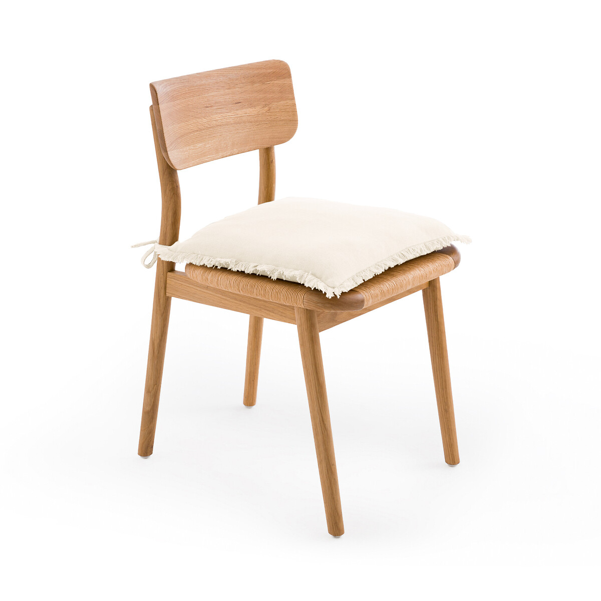 Подушка Для стула из плетенного хлопка Panama единый размер бежевый