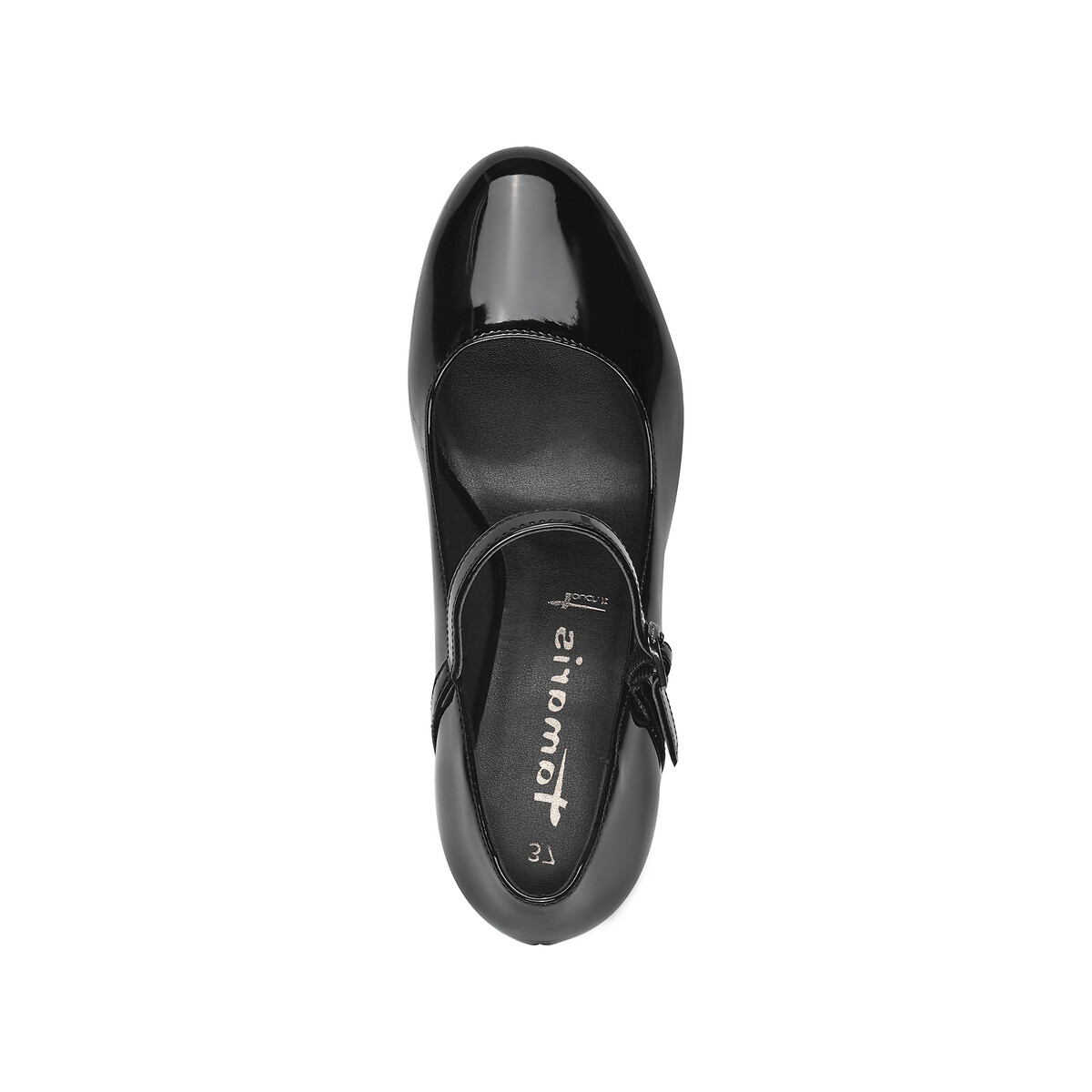 Туфли на каблуке  41 черный LaRedoute, размер 41 - фото 3
