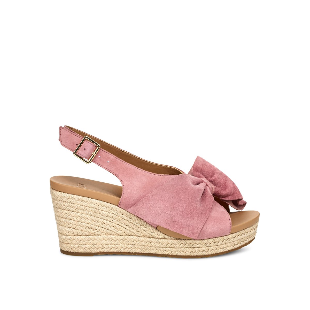 UGG Sandalia con cuña UGG Ezrah de piel blanca Blanco - Zapatos Sandalias  Mujer 118,15 €
