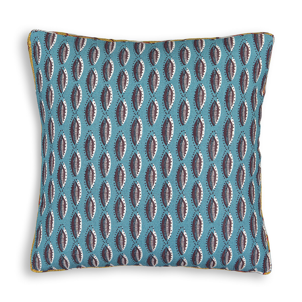 

Чехол LA REDOUTE INTERIEURS, Синий, Чехол Для подушки из хлопка Lome 45 x 45 см синий