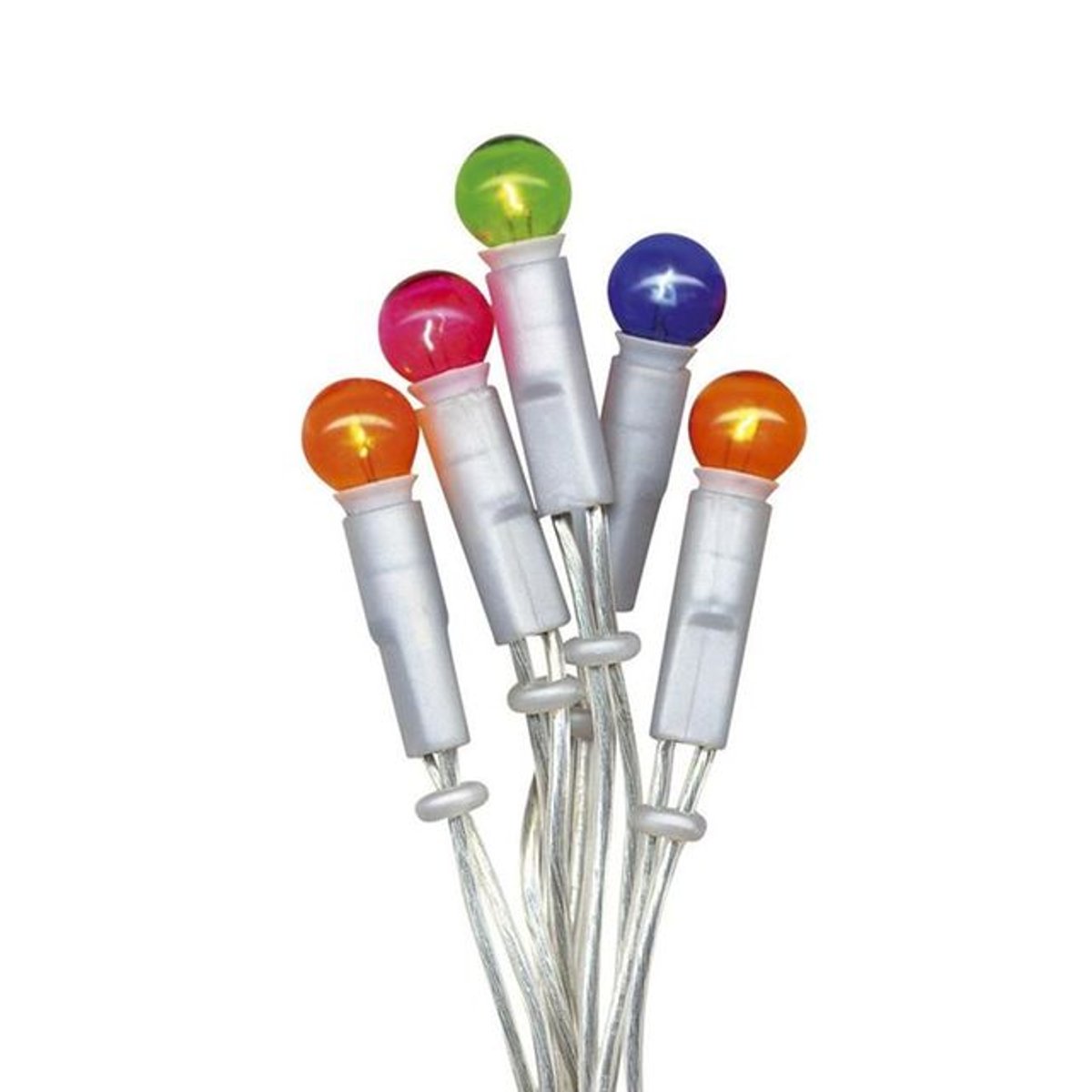 LIGHT PEARL-Guirlande Cable transparent 20 Ampoules L4,35m