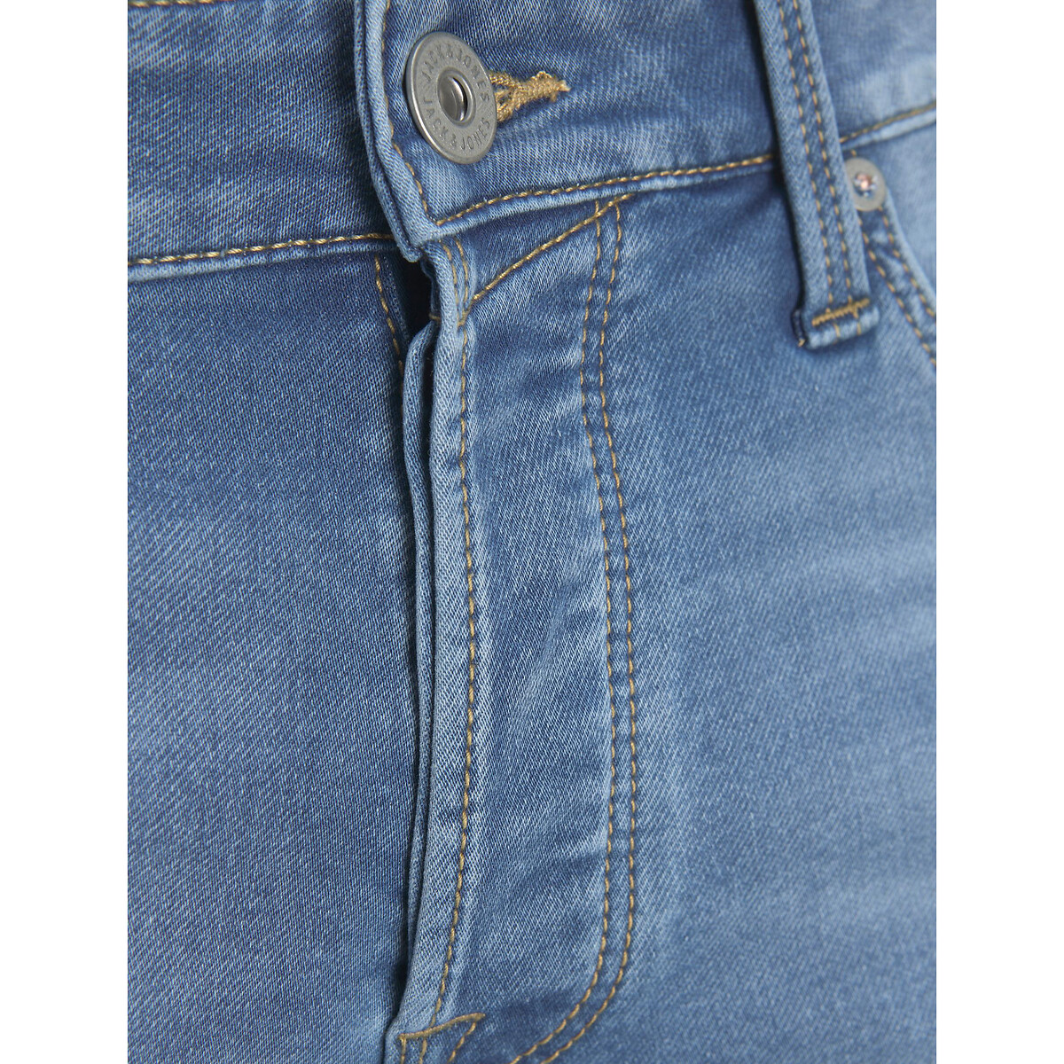 Шорты JACK & JONES Из джинсовой ткани суперстрейч Rick XL синий, размер XL - фото 5