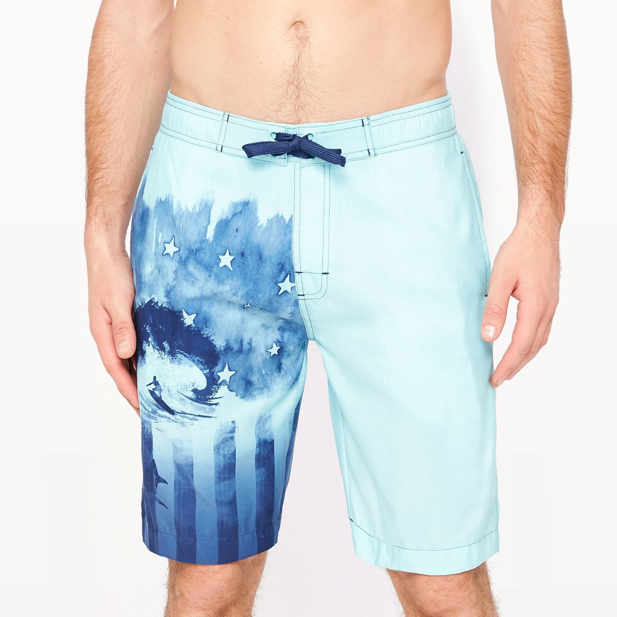 Short de bain imprimé