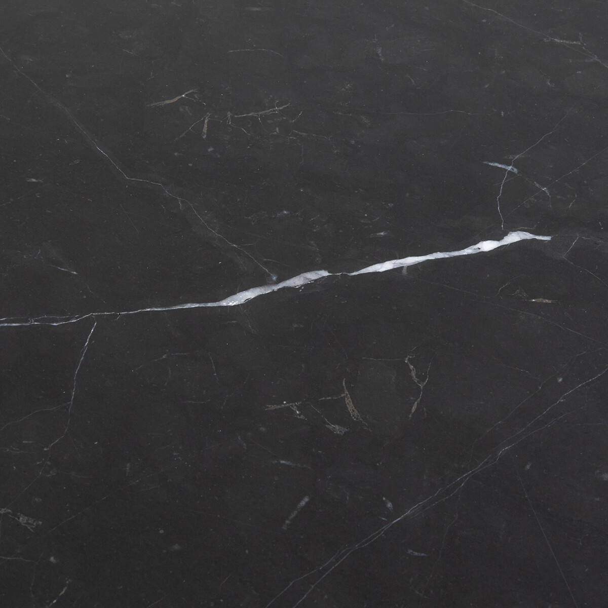 Стол-бистро LaRedoute Из мрамора черного цвета Beldixe на 2 персоны черный, размер на 2 персоны - фото 5