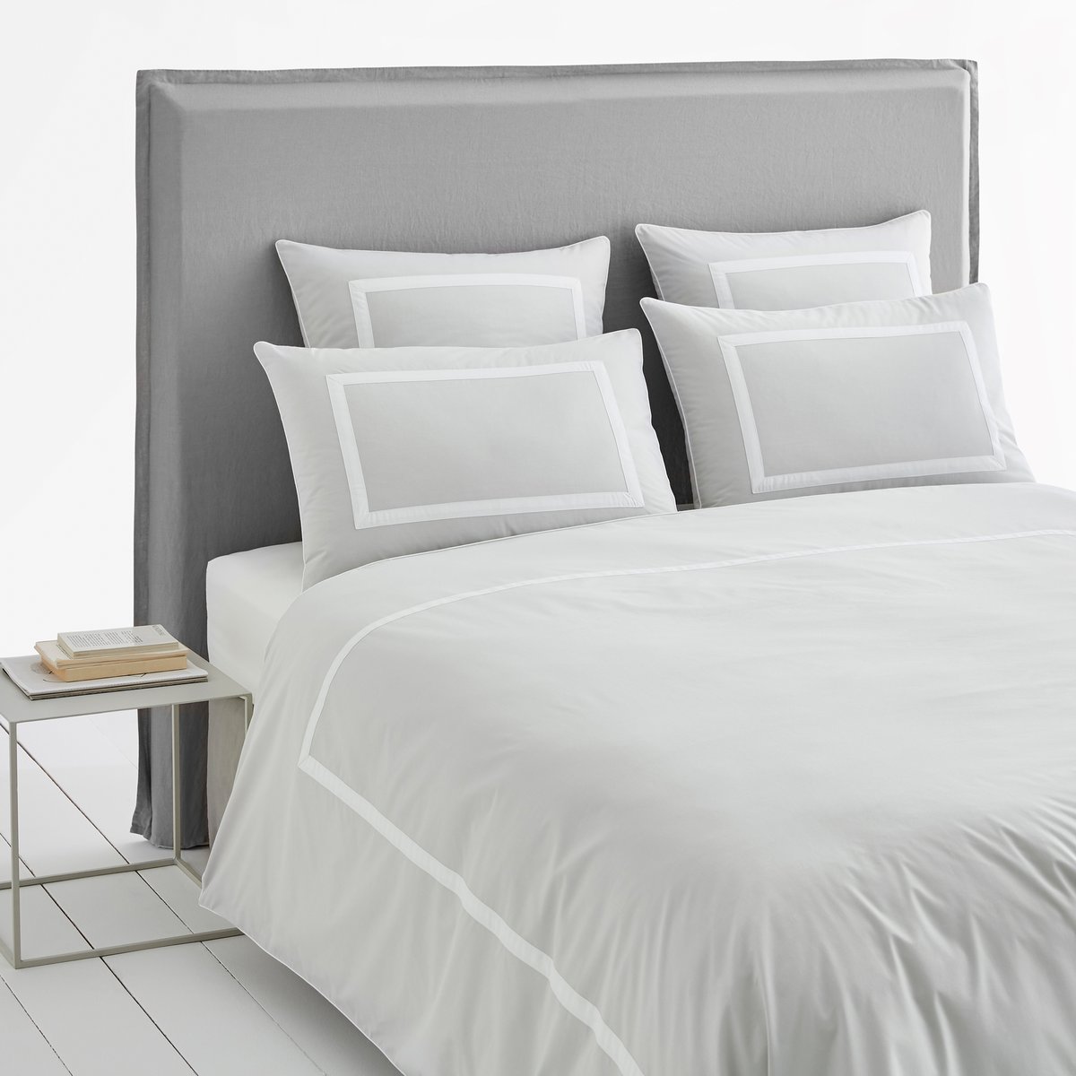 

Пододеяльник La Redoute, Серый, Из биохлопковой перкали Othoza 260 x 240 см серый