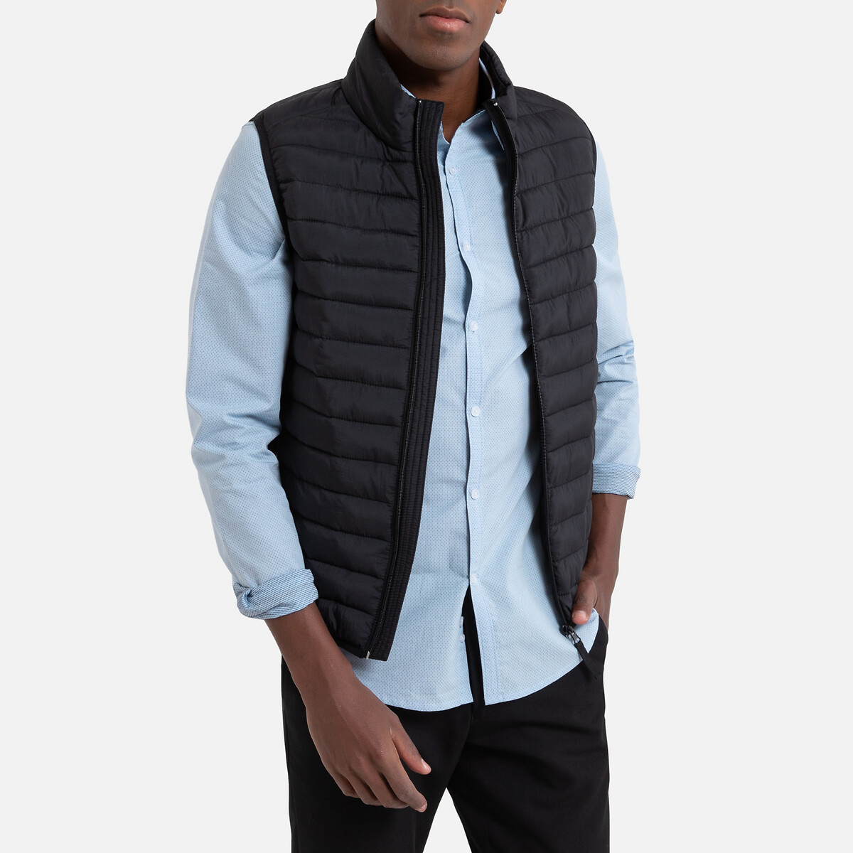 

Курка La Redoute, Черный, Стеганая короткая без рукавов XL черный