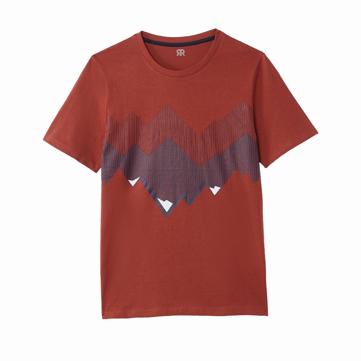 T-shirt col rond manches courtes