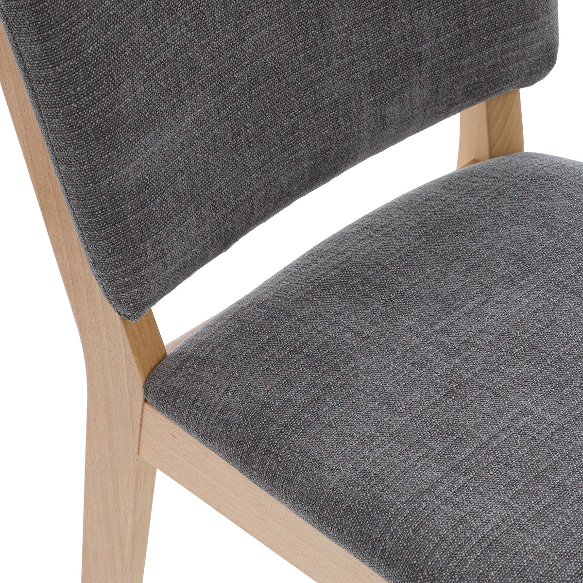 Комплект из двух стульев с Обивкой Oglio единый размер серый LaRedoute - фото 3