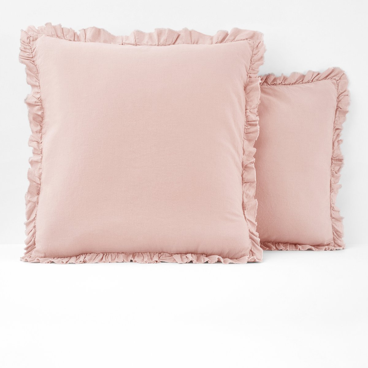 

Наволочка LaRedoute, Розовый, Из льна и хлопка Nillow 63 x 63 см розовый