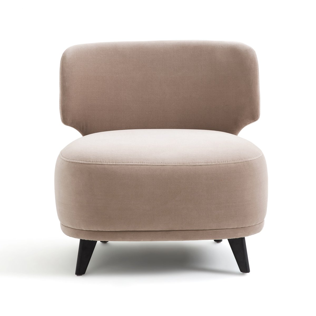 Кресло AM.PM Кресло Из велюра Odalie размер XL дизайн Э Галлины единый размер серый - фото 1