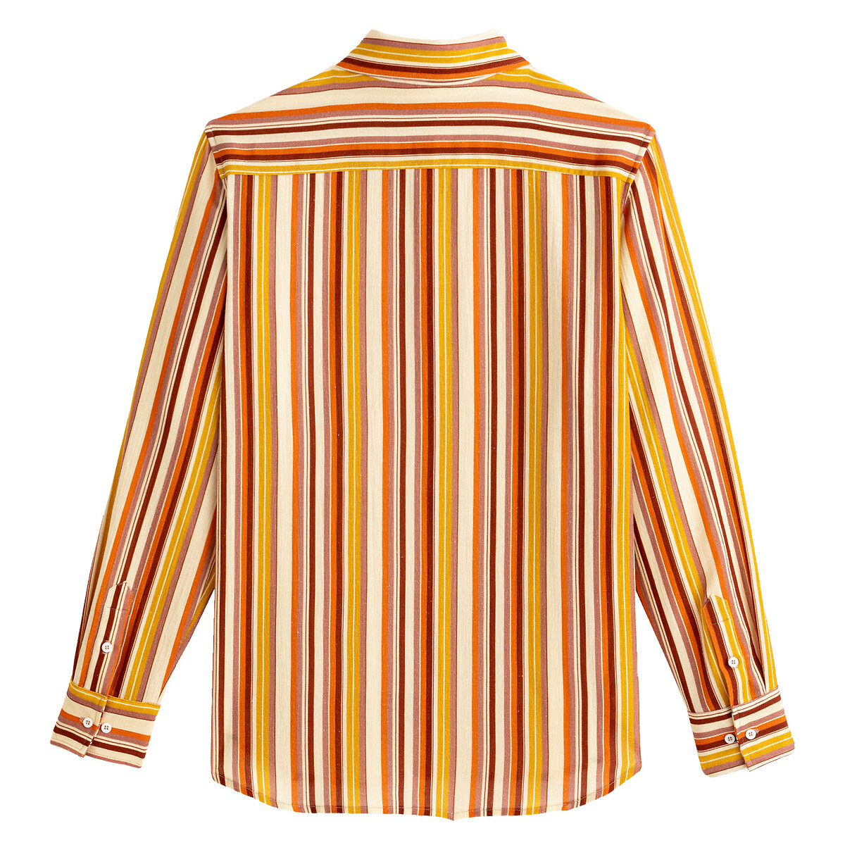 Рубашка LaRedoute С длинными рукавами 38 (FR) - 44 (RUS) разноцветный, размер 38 (FR) - 44 (RUS) С длинными рукавами 38 (FR) - 44 (RUS) разноцветный - фото 4