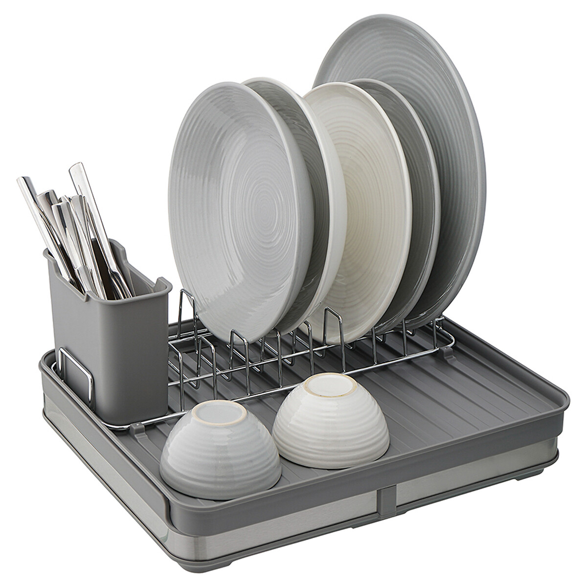 Сушилка для посуды Atle раздвижная большая единый размер серый сушилка для посуды smart solutions atle ss000013