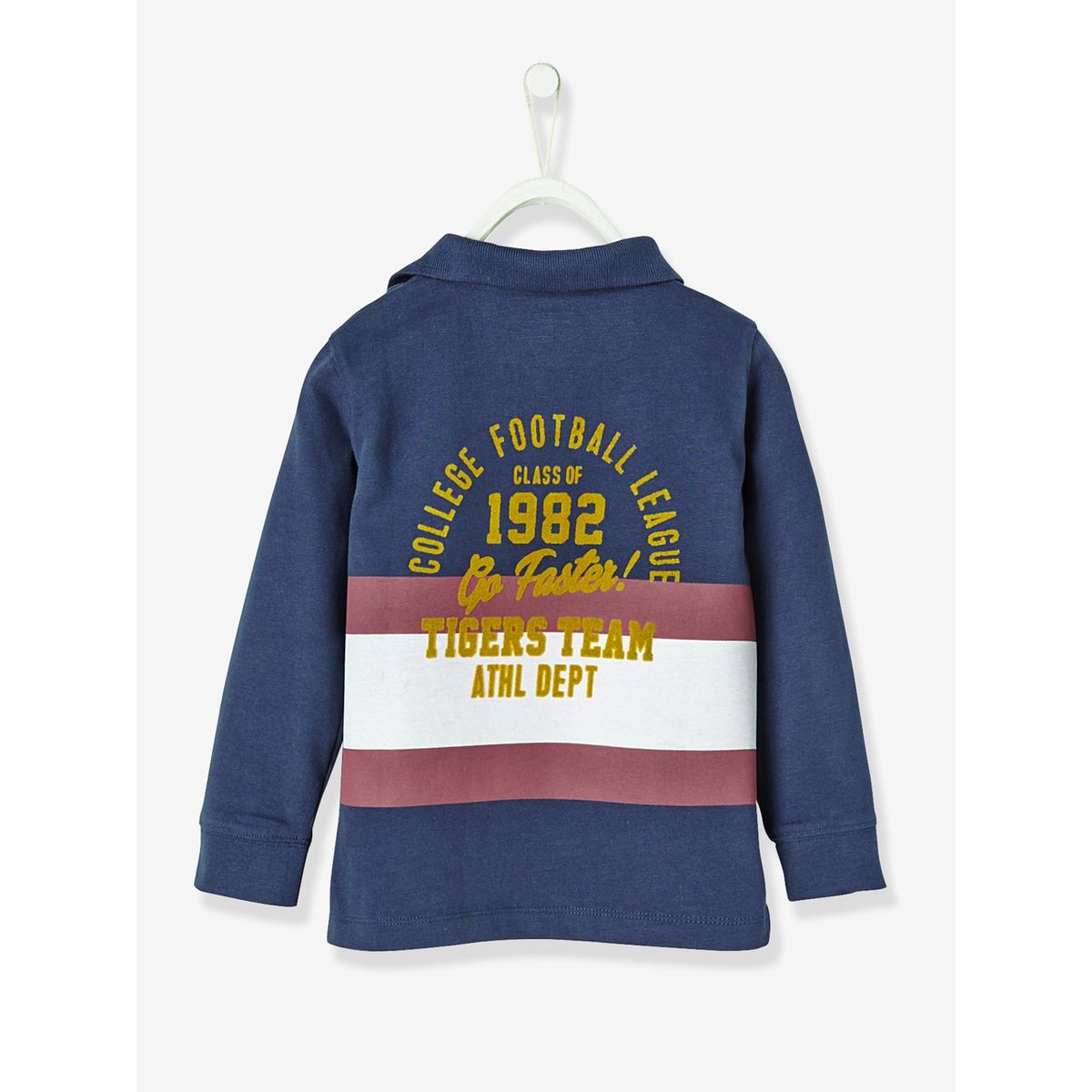 Polo garçon rayé