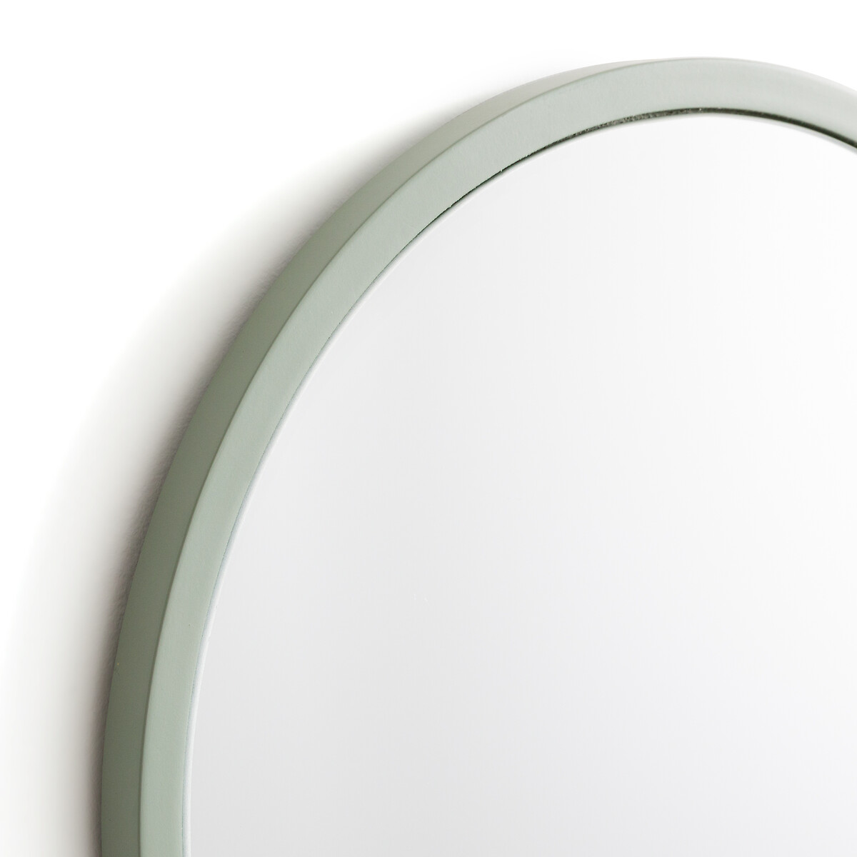 Зеркало Круглое с отделкой МДФ 30 см Poketa единый размер зеленый LaRedoute - фото 3