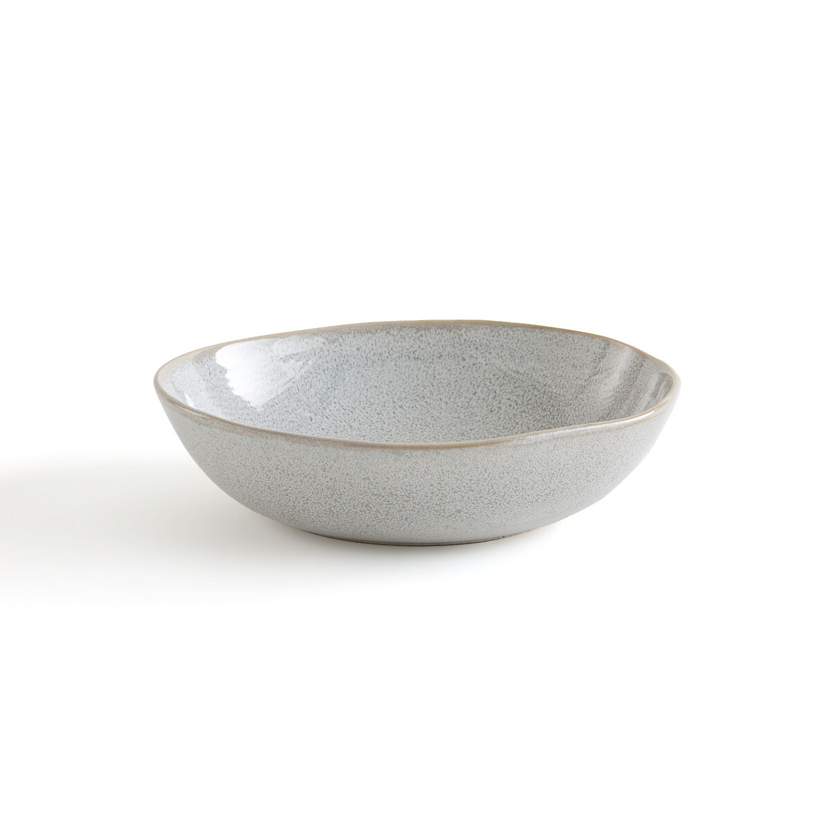 Комплект из 4 глубоких тарелок Из керамики Soul единый размер серый