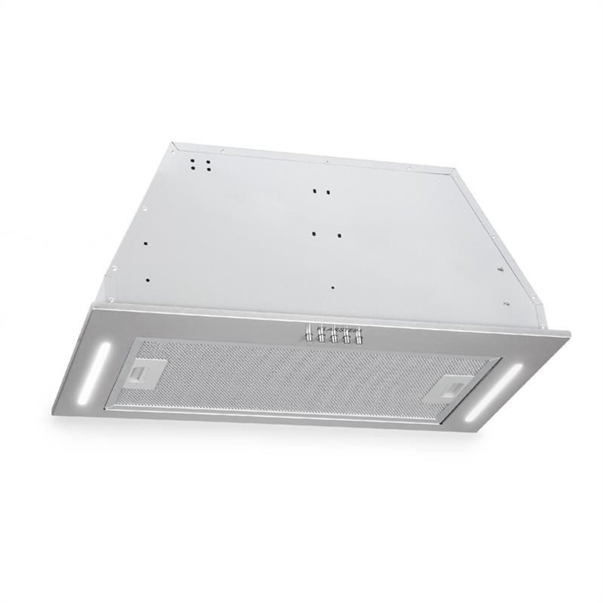 Klarstein Down Under Hotte aspirante encastrable 60cm 590 m³/h LED - inox