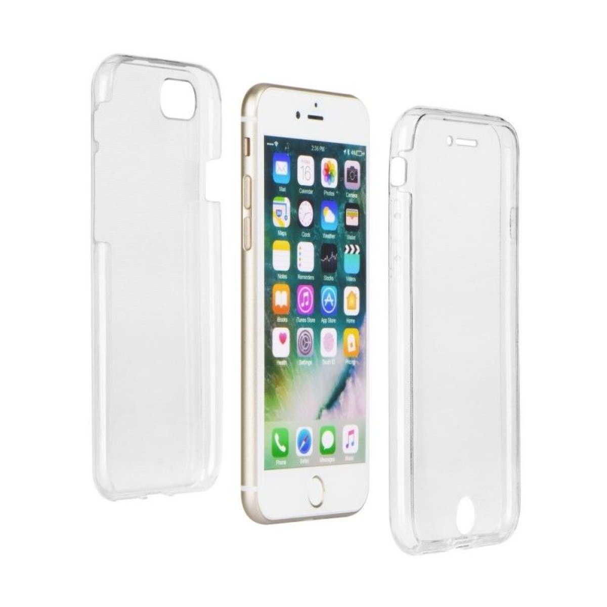 Coque iPhone 8 / iPhone 7 protection 360 ° Transparente souple - Crazy Kase