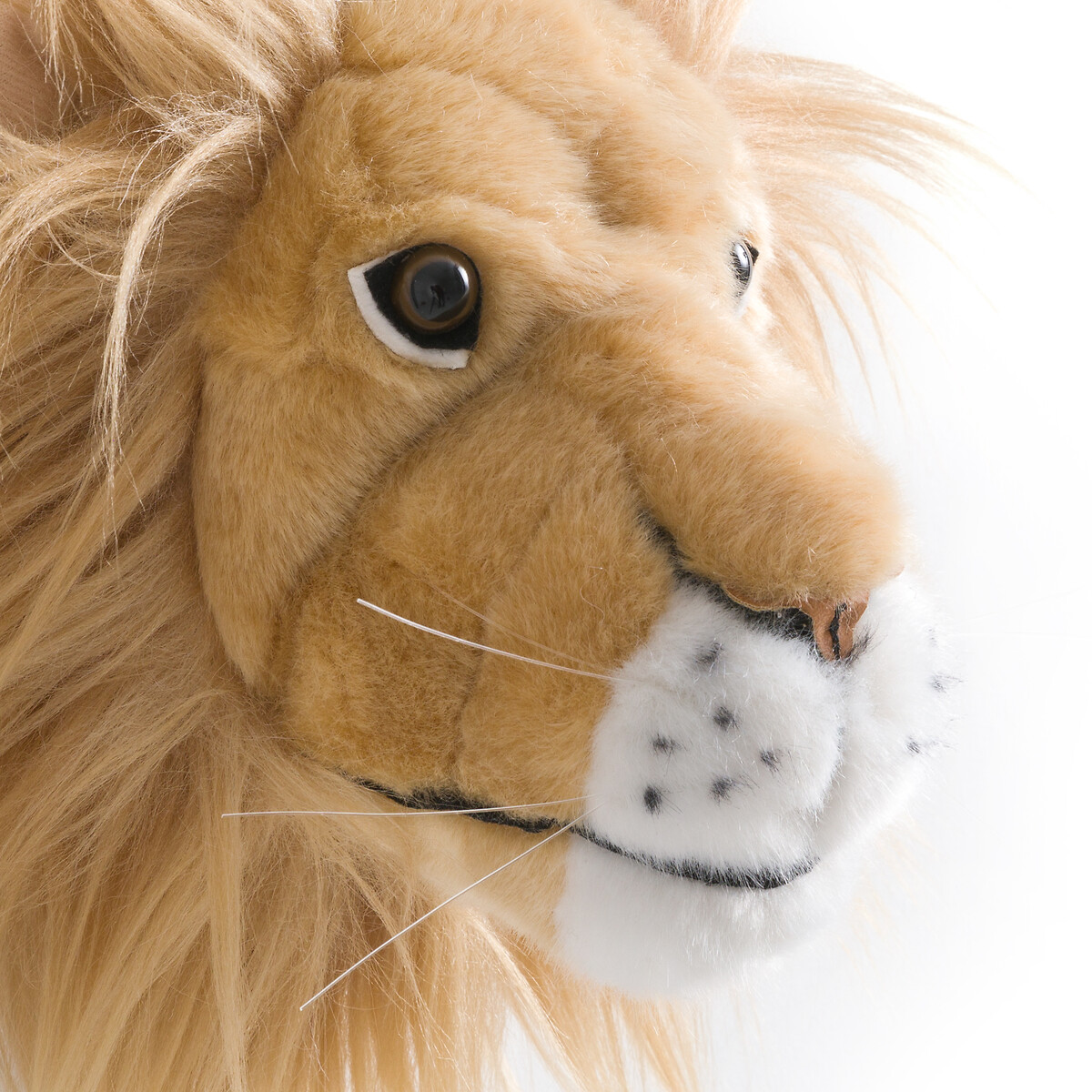 Украшение LA REDOUTE INTERIEURS Настенное в виде головы льва детское Hayi единый размер бежевый - фото 3