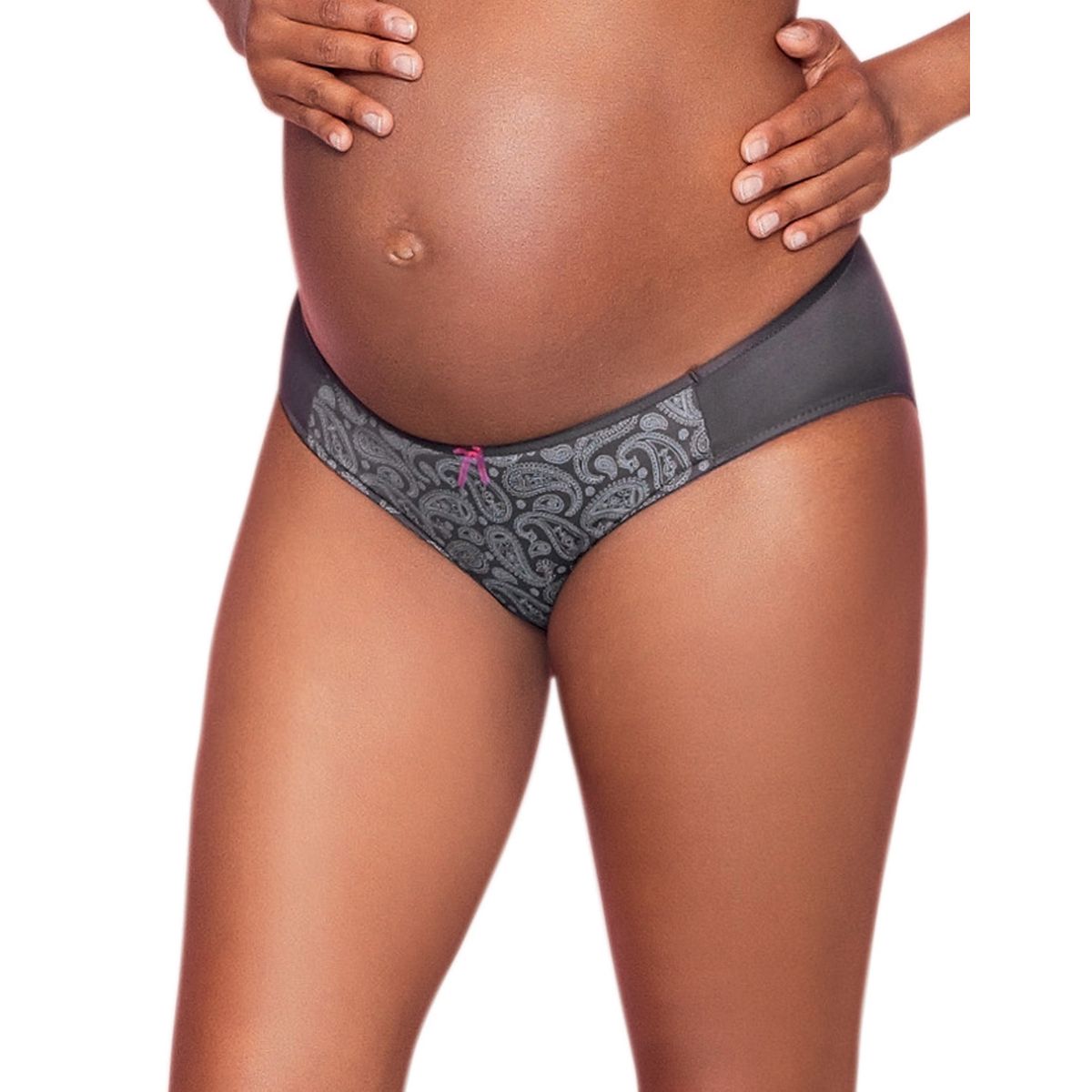 Culotte de Maternité à Imprimé Paisley
