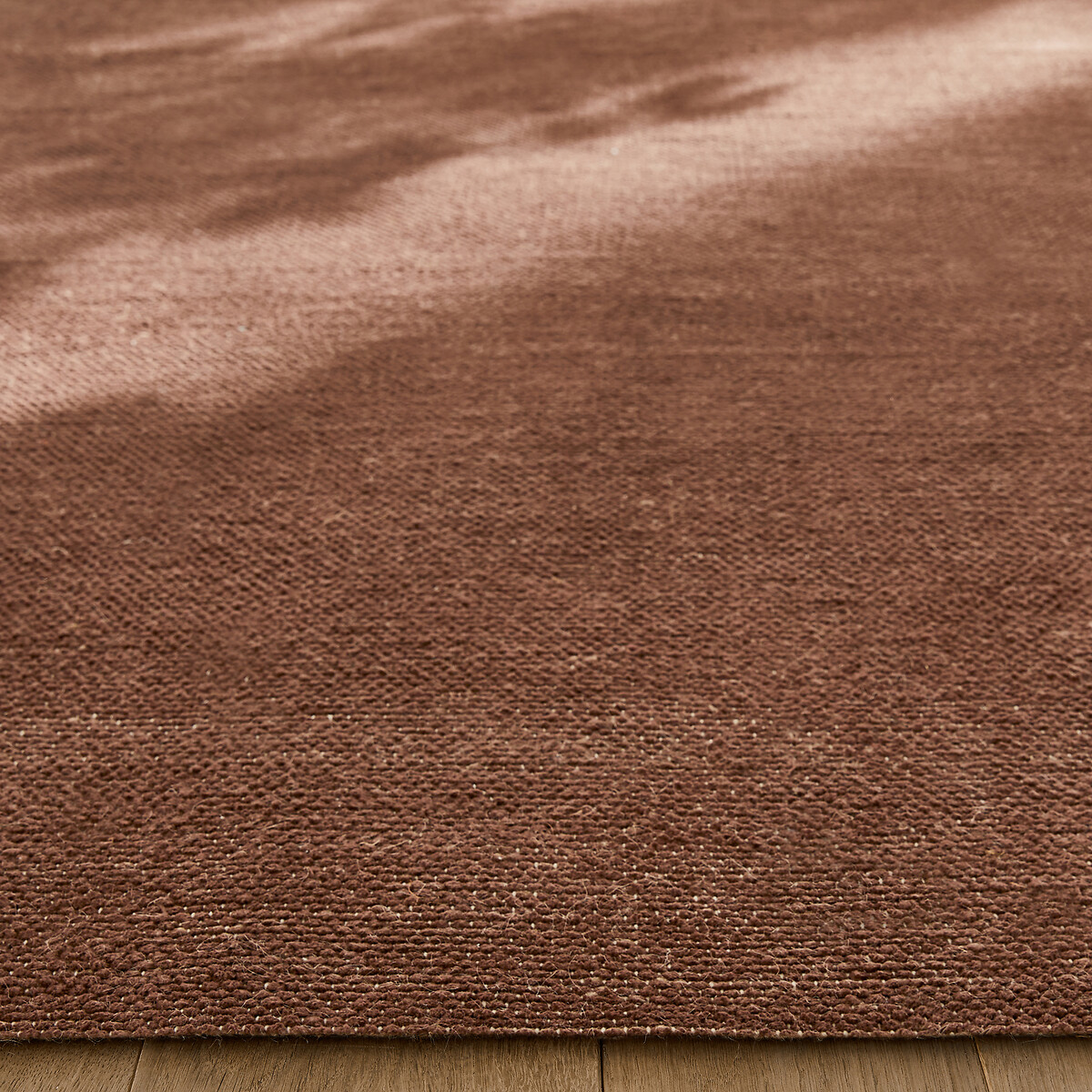 Ковер Сотканный вручную из хлопка и джута Yesit 200 x 290 см бежевый LaRedoute, размер 200 x 290 см - фото 2