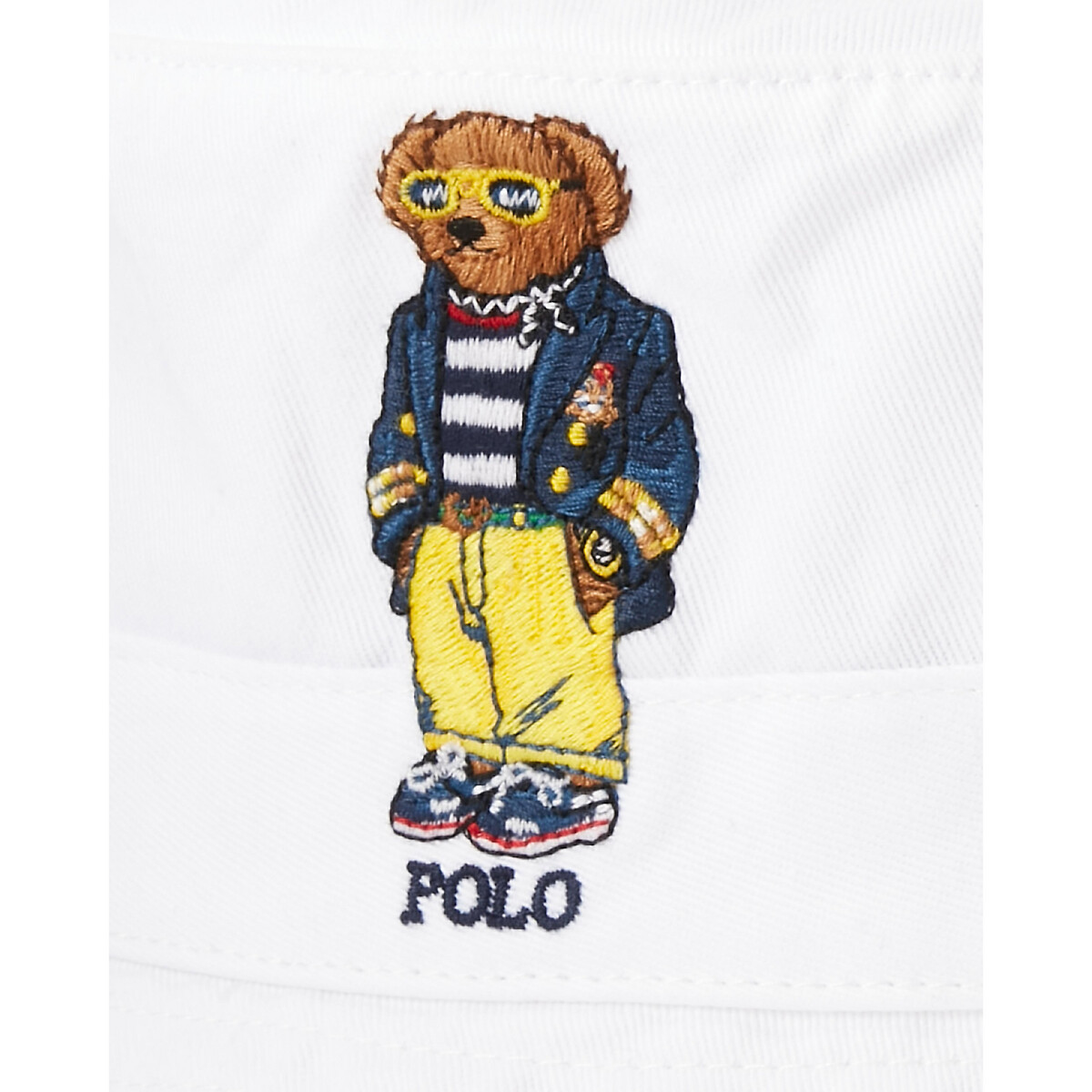 

Шляпа-боб LaRedoute, Белый, Polo Bear S/M белый
