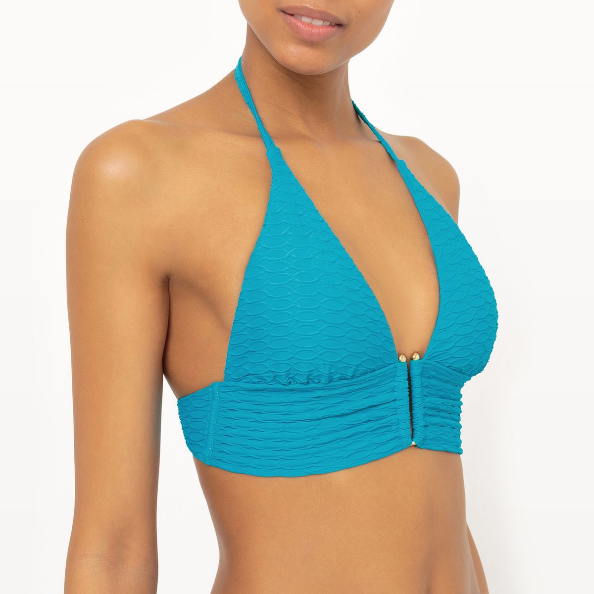 Haut de maillot de bain avec bijoux