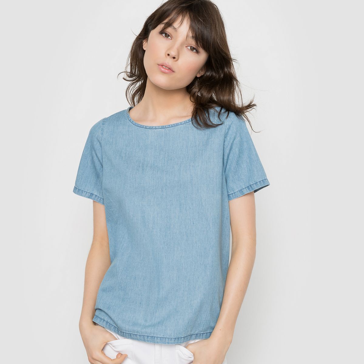 Blouse en denim