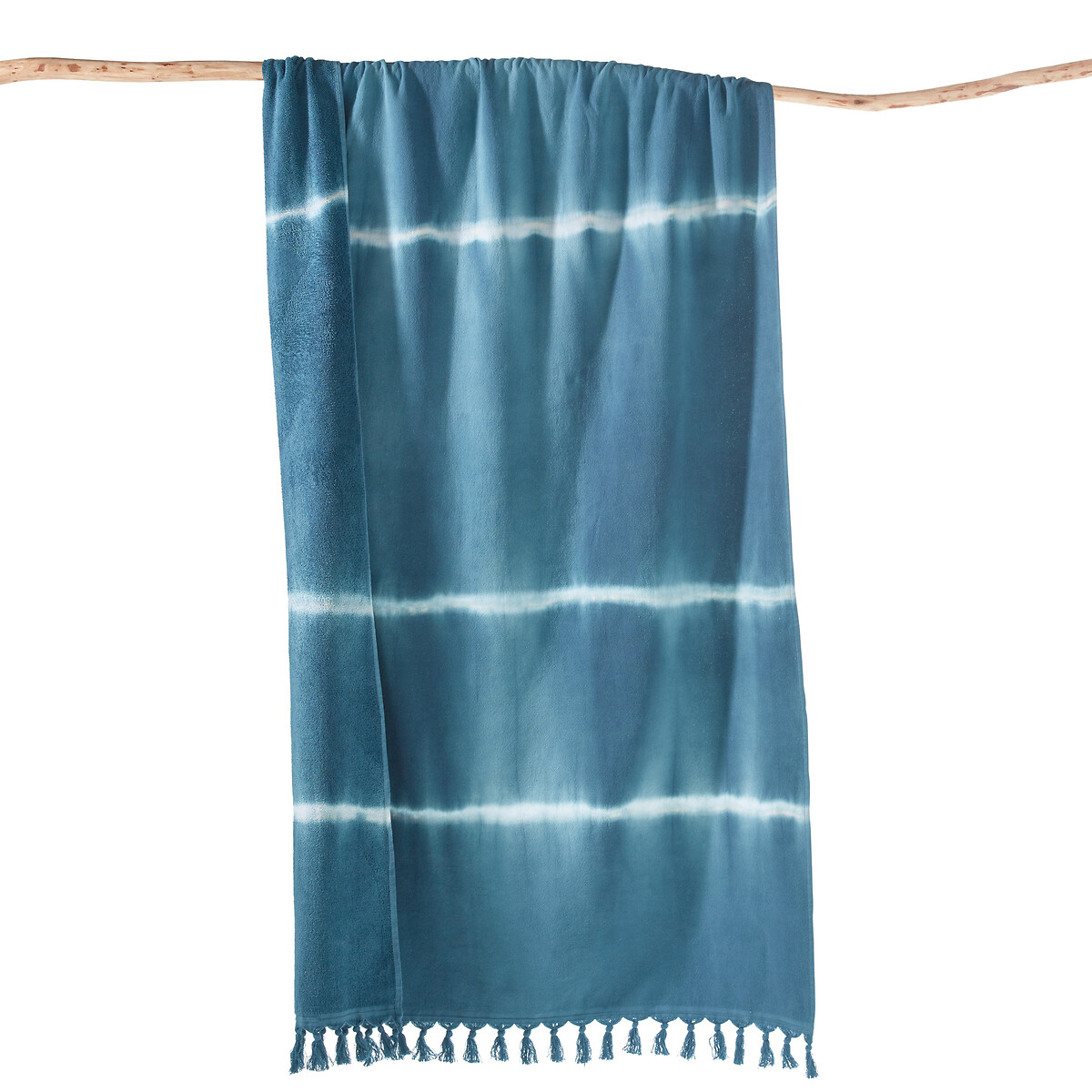 Полотенце Пляжное в стиле фута с оборотной стороной из махровой ткани Borno 90 x 175 cm синий