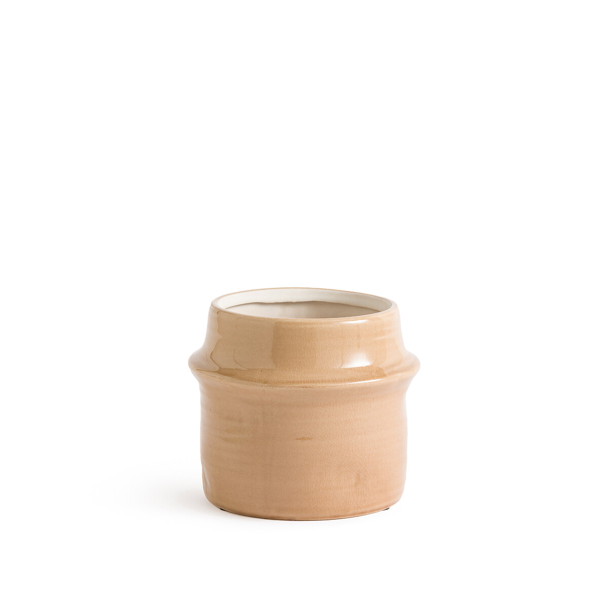 Кашпо из керамики 17 см Filipio единый размер каштановый ваза из керамики в21 см mirany единый размер каштановый