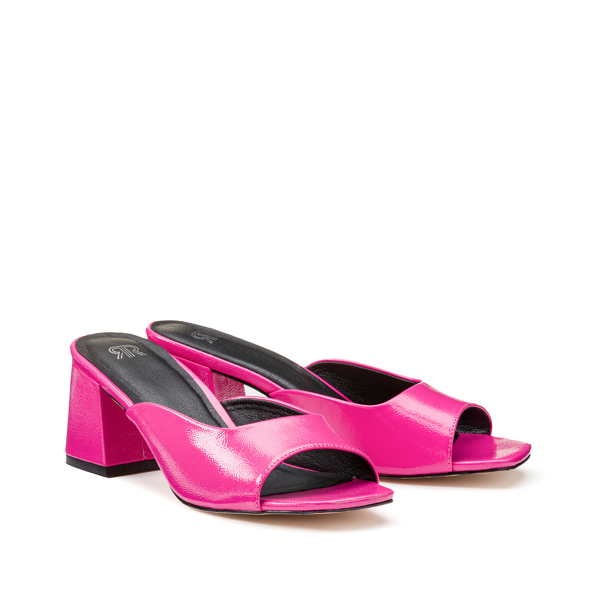 Туфли Без задника для широкой стопы размеры 38-45 38 розовый LaRedoute - фото 3