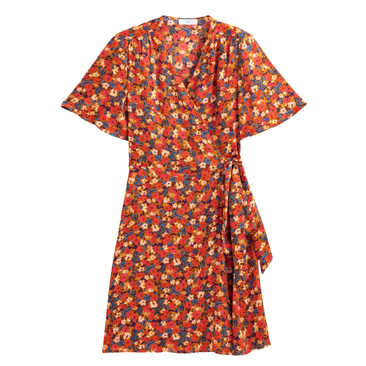 Платье La Redoute Короткое с короткими рукавами 34 (FR) - 40 (RUS) разноцветный, размер 34 (FR) - 40 (RUS) Короткое с короткими рукавами 34 (FR) - 40 (RUS) разноцветный - фото 5