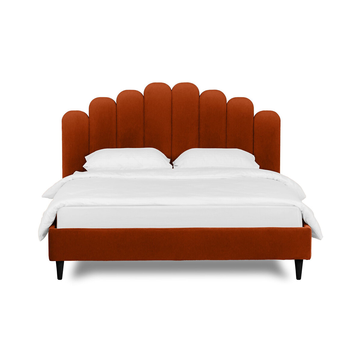 Кровать Queen II Sharlotta L 1600 160 x 200 см оранжевый LaRedoute, размер 160 x 200 см - фото 2