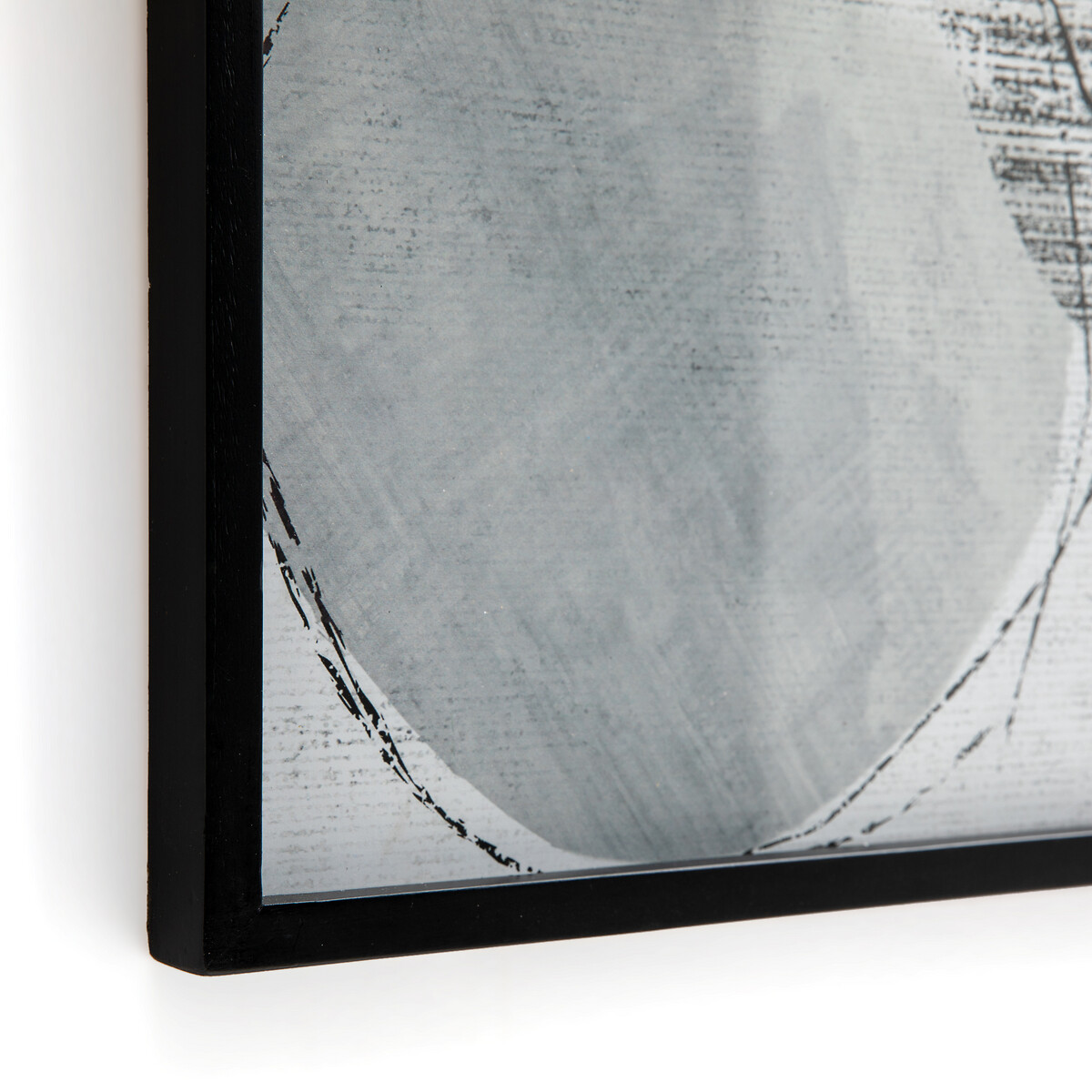 Постер La Redoute С графическим принтом в рамке Cemira единый размер серый - фото 2