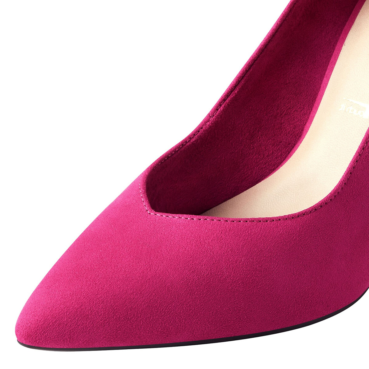 Туфли На каблуке 38 розовый LaRedoute, размер 38 - фото 5